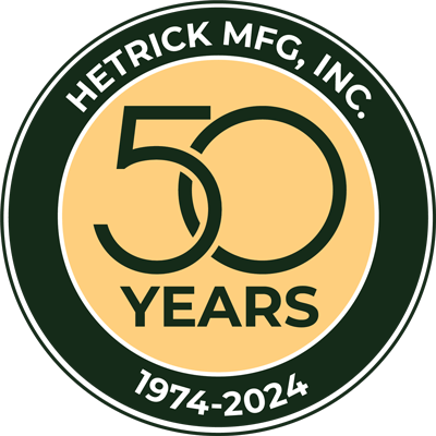 Hetrick manufacturing logo.